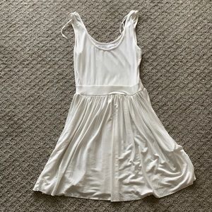 Zara Basic White Mini Dress